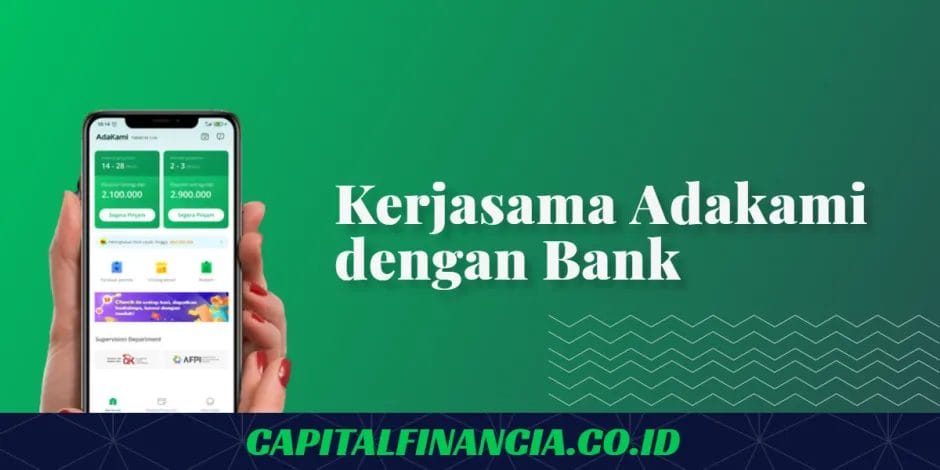 adakami bekerja sama dengan bank apa