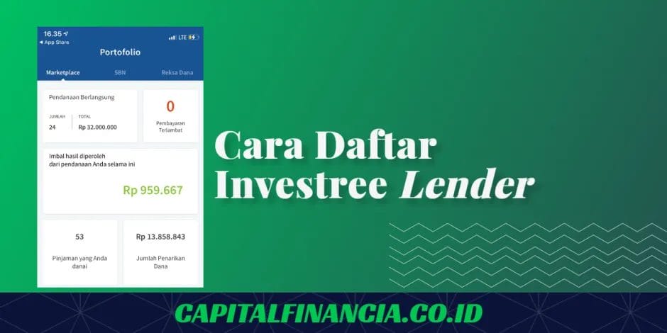 cara daftar investree lender