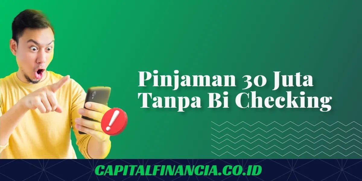 pinjaman 30 juta tanpa bi checking