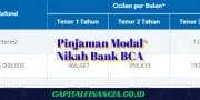 Pinjaman Modal Nikah di Bank BCA