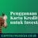 investasu kartu kredit