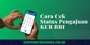 cara cek status pengajuan kur bri