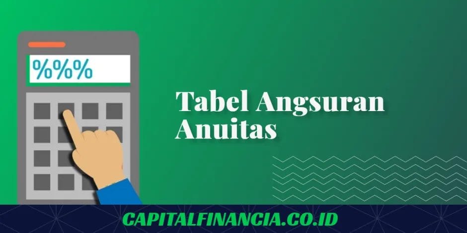 tabel angsuran anuitas